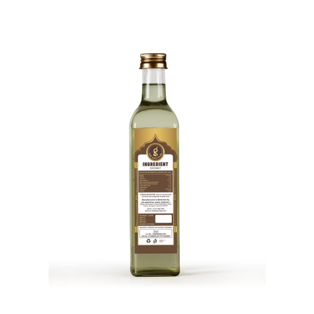Giramritphal Kachi Ghani Cold Pressed Coconut Oil | Grocsy