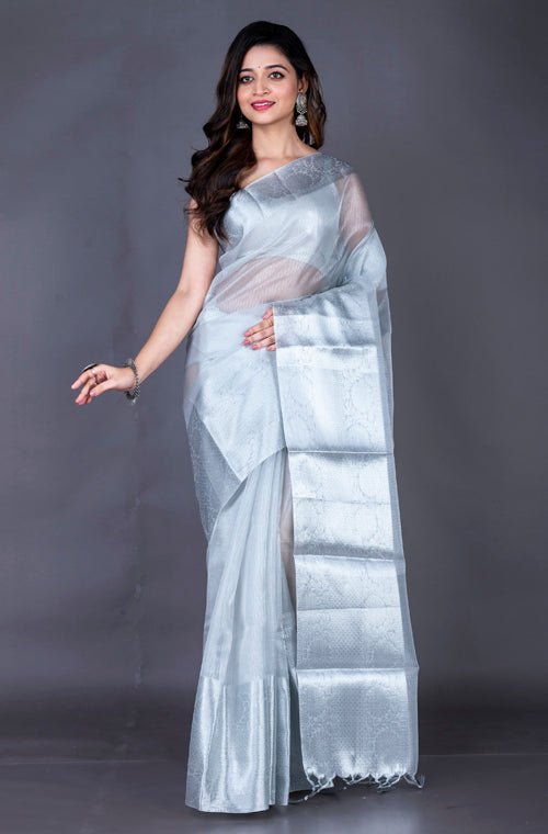 Morchari Baranasi Kota Zari Saree - Mahandi | Grocsy