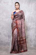 Morchari Pure Opara Saree Digital Print - Multicolour | Grocsy