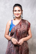Morchari Pure Opara Saree Digital Print - Multicolour | Grocsy