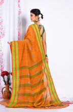 Morchari Cotton Handloom Saree - Multicolour | Grocsy