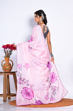 Morchari Semi Digital Print Saree - Multicolour | Grocsy