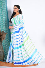 Morchari Semi Digital Print Saree - Multicolour | Grocsy