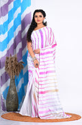 Morchari Semi Digital Print Saree - Multicolour | Grocsy