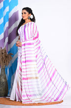 Morchari Semi Digital Print Saree - Multicolour | Grocsy