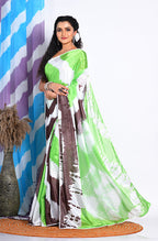 Morchari Semi Digital Print Saree - Multicolour | Grocsy