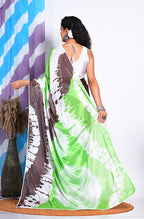 Morchari Semi Digital Print Saree - Multicolour | Grocsy