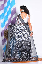 Morchari Semi Digital Print Saree - Multicolour | Grocsy