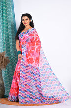 Morchari Semi Digital Print Saree - Multicolour | Grocsy