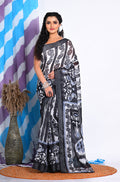 Morchari Semi Digital Print Saree - Multicolour | Grocsy