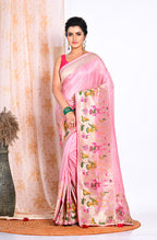 Morchari Pure Russian Silk Saree - Rust | Grocsy