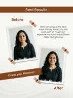 Flawora Golden Glow Face Wash | Grocsy