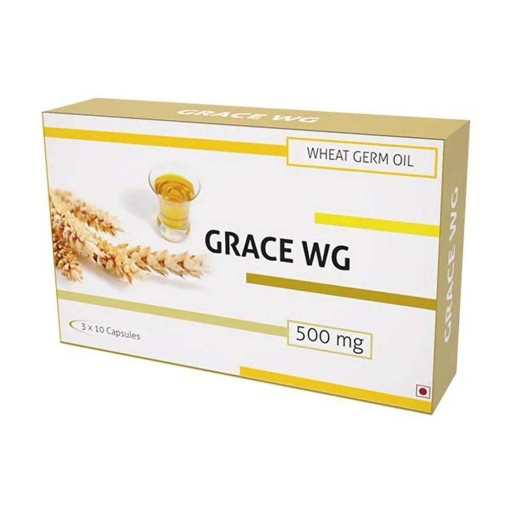 Nutra Grace Wheat Germ Oil Capsules | Grocsy