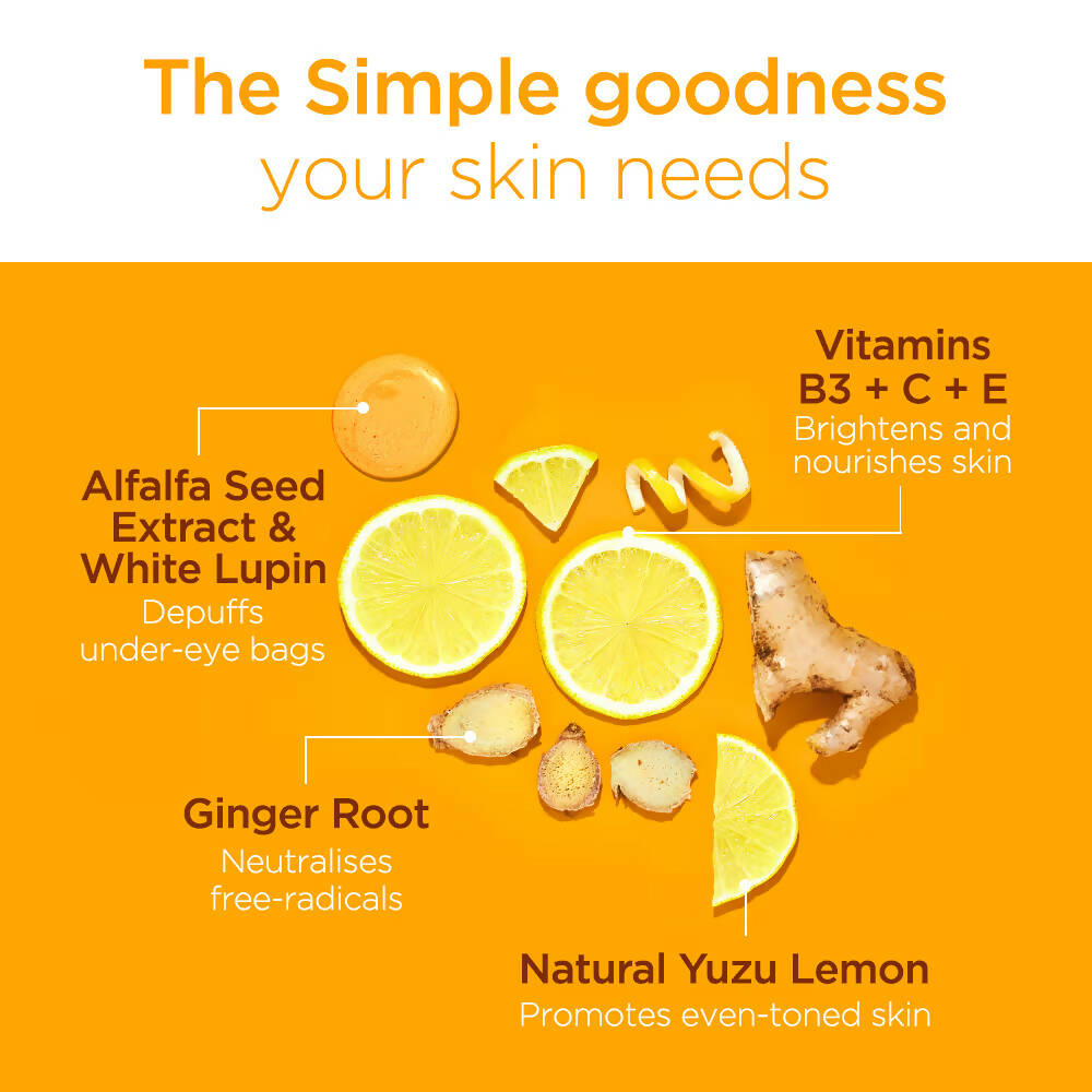 Simple Protect N Glow Vitamin C Brightening Under Eye Gel | Grocsy