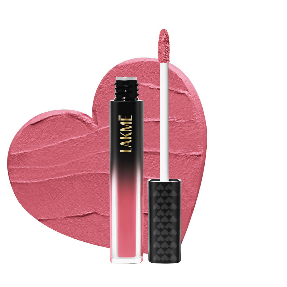 Lakme Xtraordin-Airy Velvet Matte Lip Mousse - First Crush Pink | Grocsy