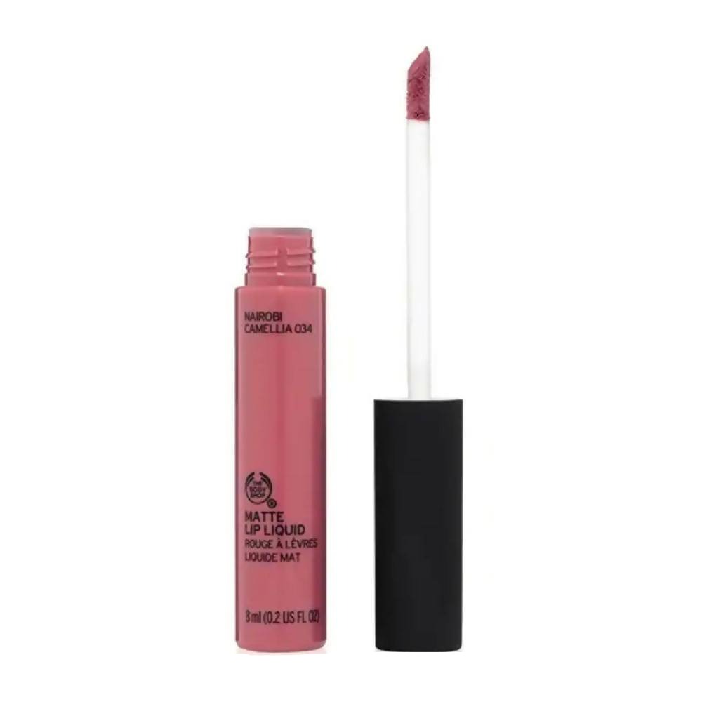 The Body Shop Matte Lip Liquid - 34 Nairobi Camellia | Grocsy