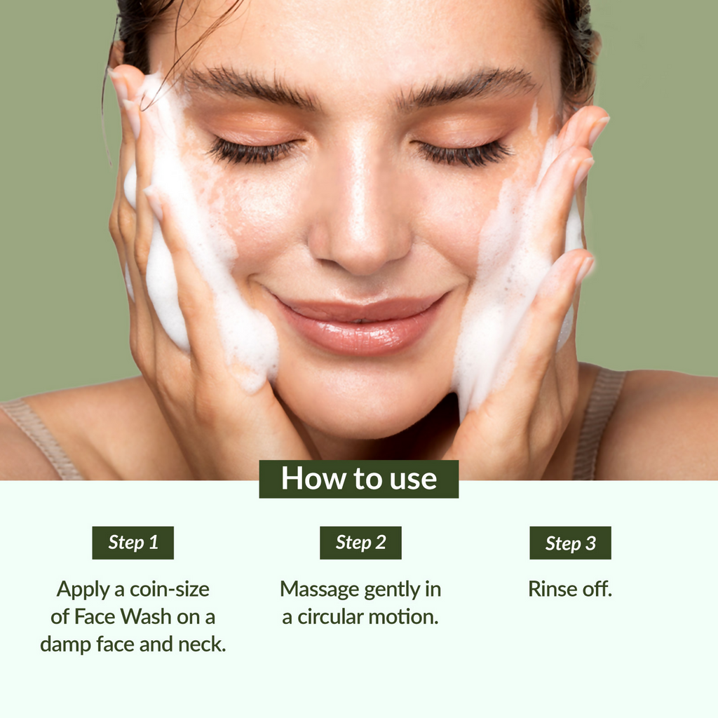 Lotus Botanicals Natural Baking Soda Deep Cleansing Face Wash | Grocsy