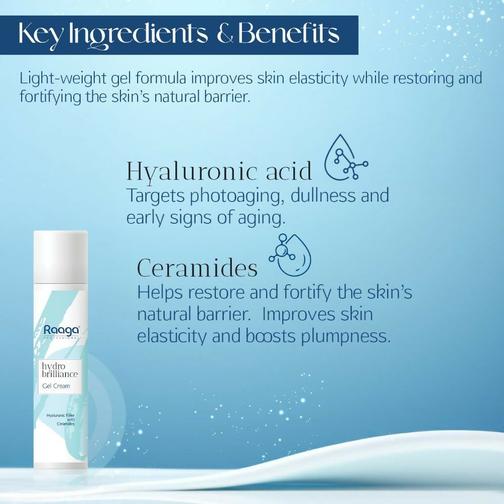 Raaga Professional Hydro Brilliance Gel Cream | Grocsy