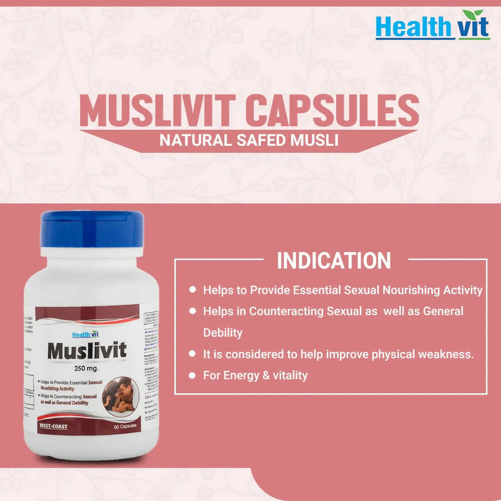 Healthvit Muslivit Capsules | Grocsy
