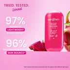 Dot & Key Dragon Fruit Bounce Sunscreen In-Vivo Tested SPF 50+ PA++++, With New-Age UV Filters | Grocsy