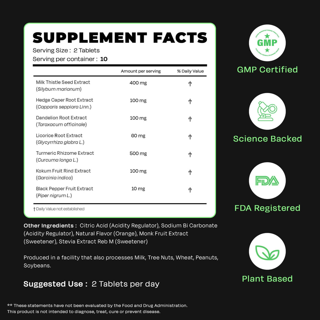 Auric Herbal Liver Support Supplement | Grocsy