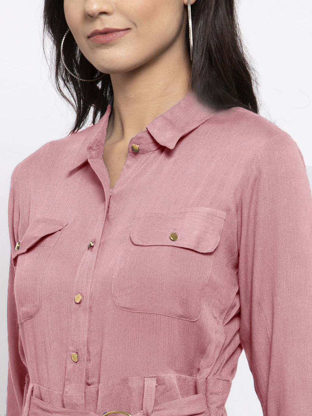 Jompers Women Purple Solid Jumpsuit | Grocsy