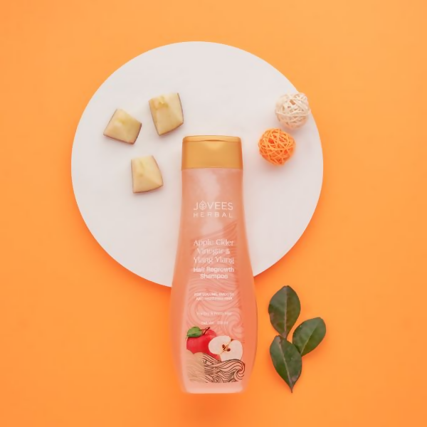 Jovees Apple Cider Vinegar & Ylang Ylang Hair Regrowth Shampoo | Grocsy