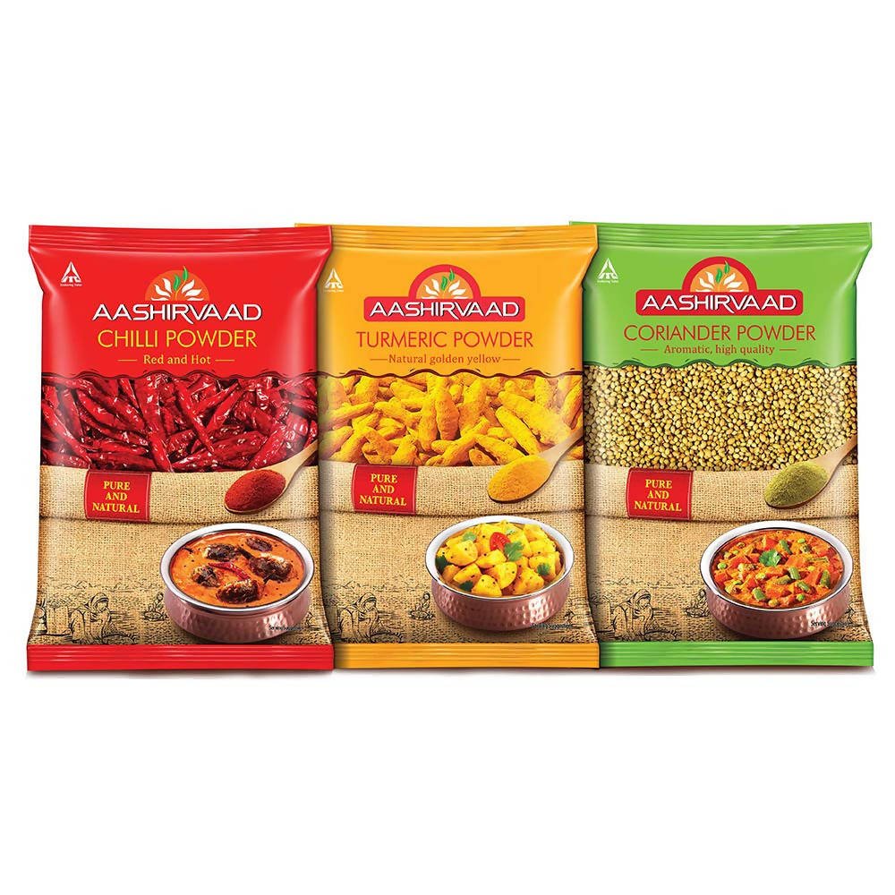 Aashirvaad Triple Spice Pack | Grocsy