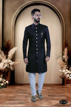 Joban Fashion Men's Blue TR Kurta with Pyjama | Grocsy