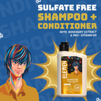 Elemen Sulphate Free Shampoo + Conditioner with Rosemary | Grocsy