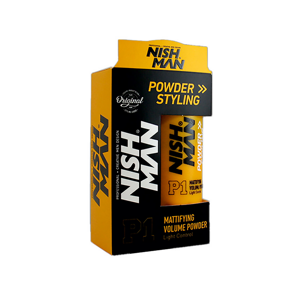 NishMan Mattifying P1 Volume Powder Hair Wax | Grocsy