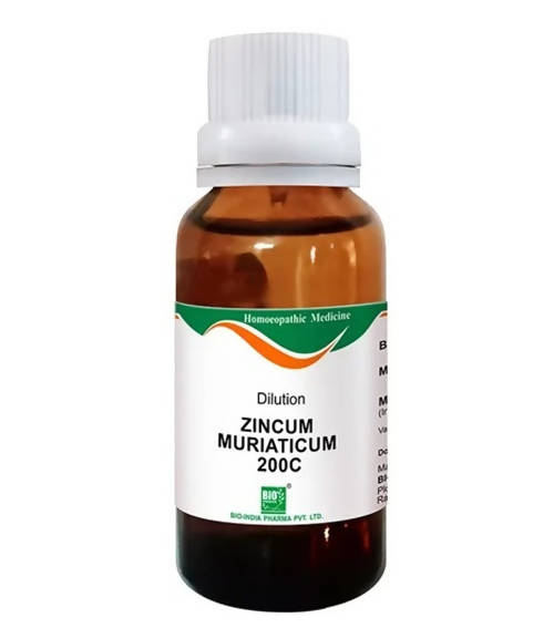 Bio India Homeopathy Zincum Muriaticum Dilution | Grocsy