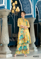 Designer Stylish Mehandi Pure Muslin Stitched Suit - Apoorva | Grocsy