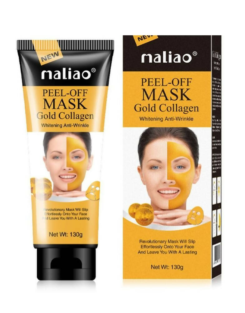 Maliao Gold Collagen Whitening Anti Wrinkle Peel Off Mask | Grocsy