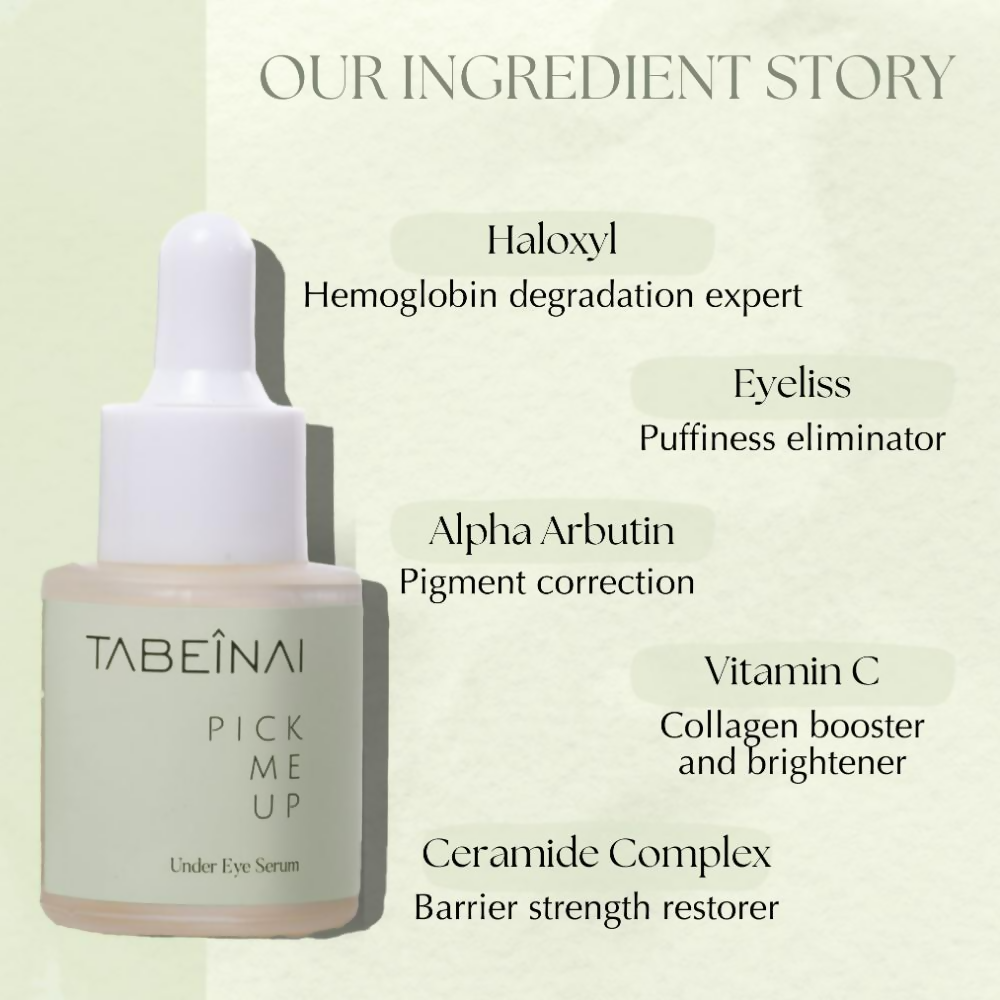 Tabeinai Pick Me Up Under Eye Serum | Grocsy