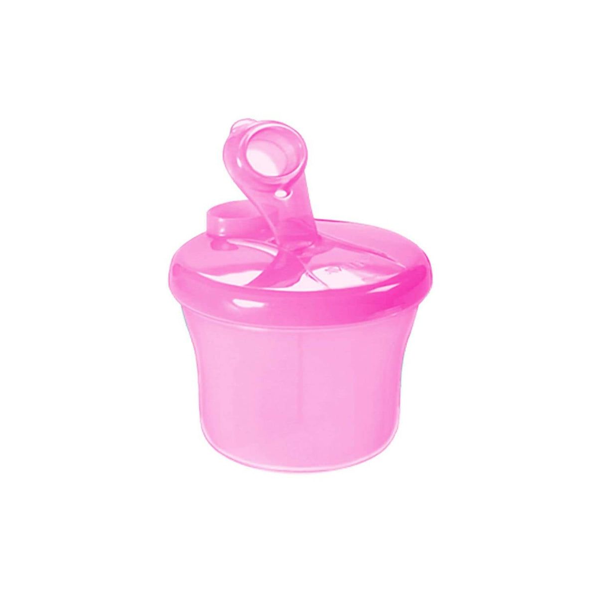 Safe-O-Kid Bpa Free Portable Milk Powderfood Storage Box For Baby, Pink | Grocsy