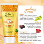 Globus Naturals De Tan Face Pack, Suitable For All Skin Types | Grocsy