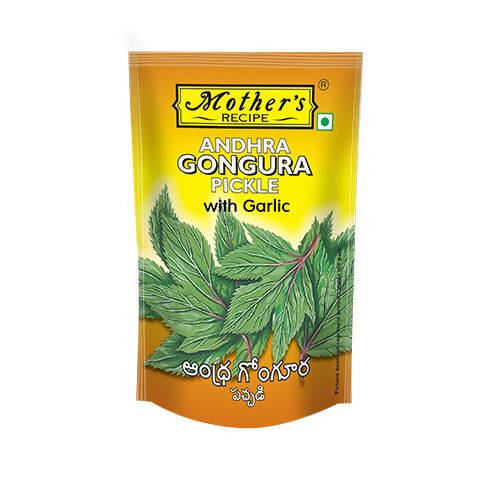 Mother's Recipe Andhra Gongura Pickle With Garlic | Grocsy