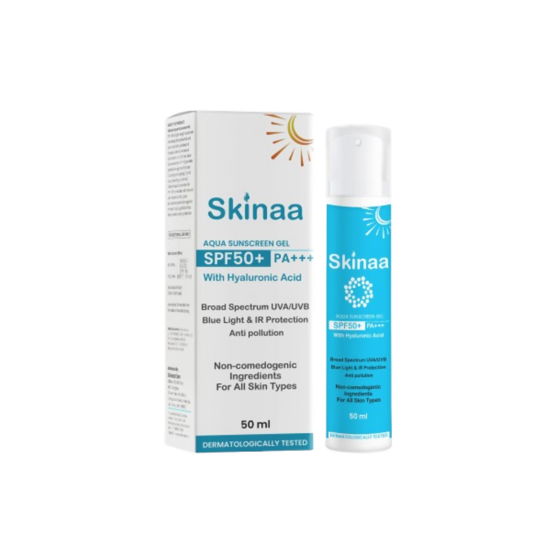 Skinaa Aqua Sunscreen Gel with SPF 50+ | Grocsy