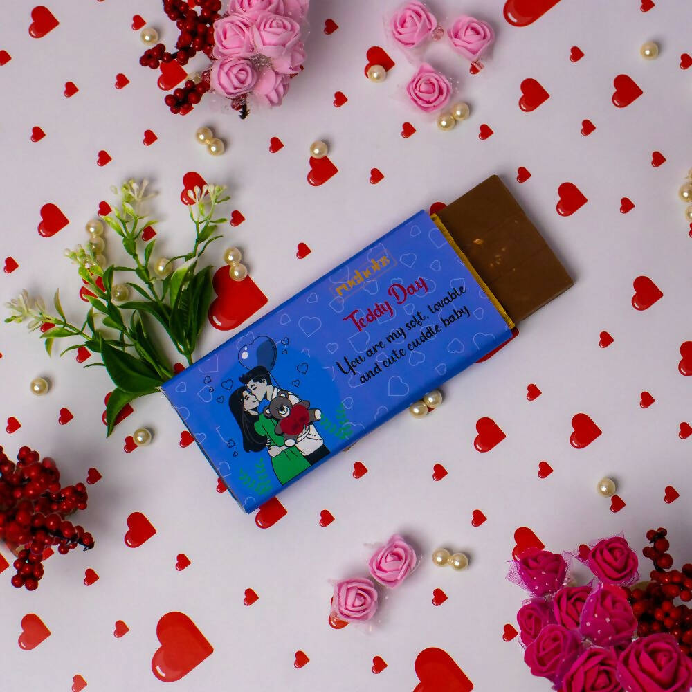 Dibha Ruchoks Valentine Special Dark Chocolate Bar | Grocsy