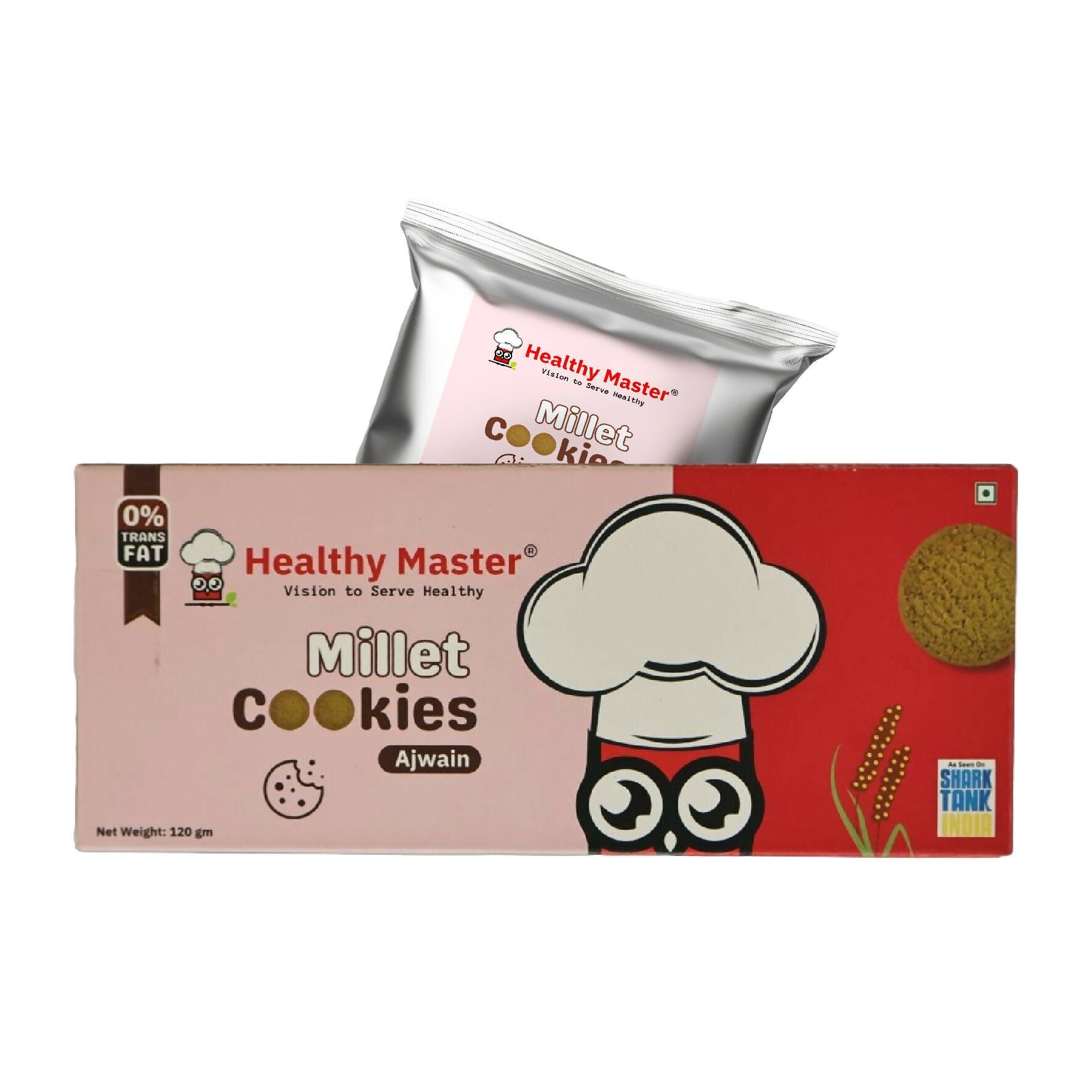 Healthy Master Crunchy Millet Cookies Combo | Grocsy