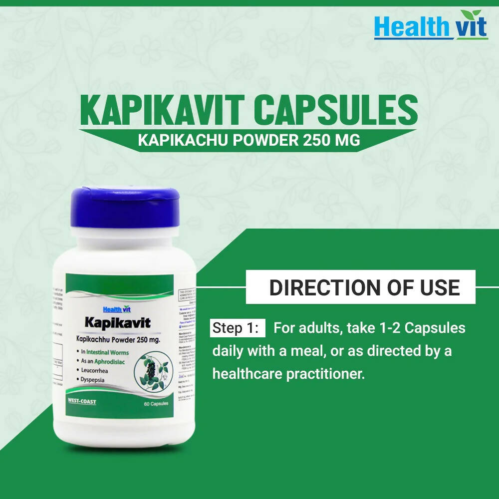 Healthvit Kapikavit Capsules | Grocsy