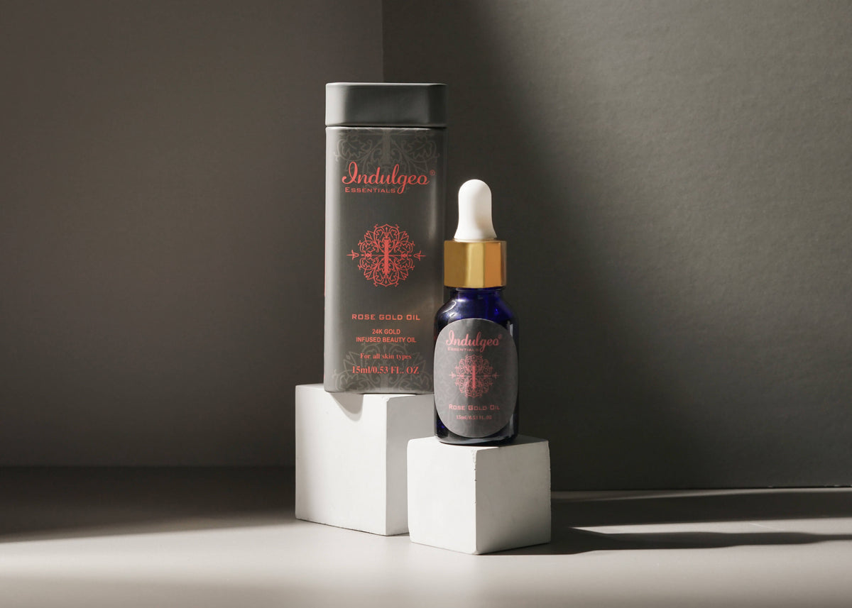 Indulgeo Essentials Rose Gold Oil | Grocsy