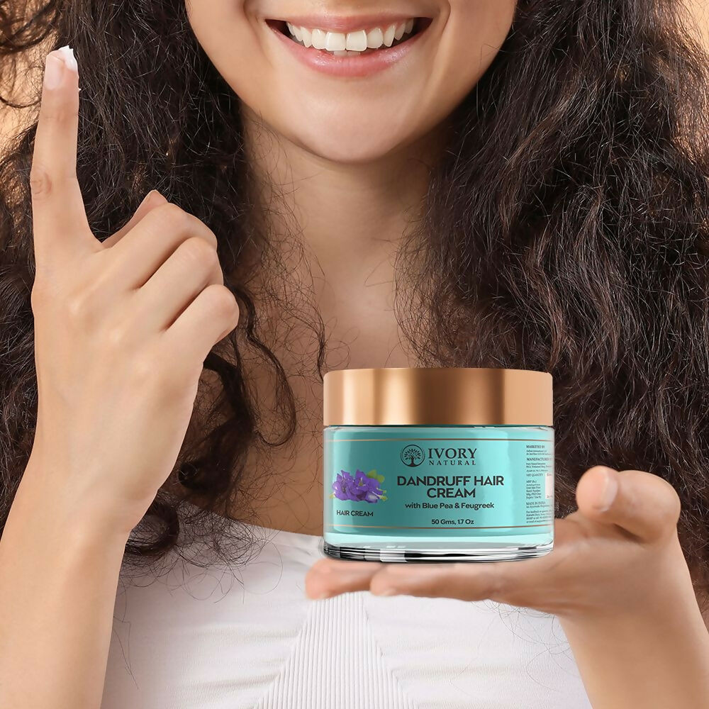 Ivory Natural Dandruff Hair Cream For Dandruff, And Nourishing Dry Scalp | Grocsy