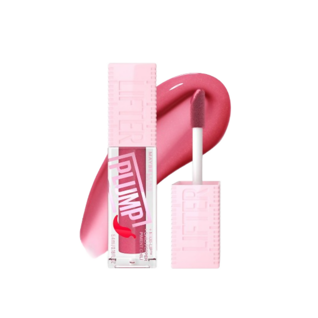 Maybelline New York Lifter Plump - Plumping Lip Gloss - Mauve Bite | Grocsy