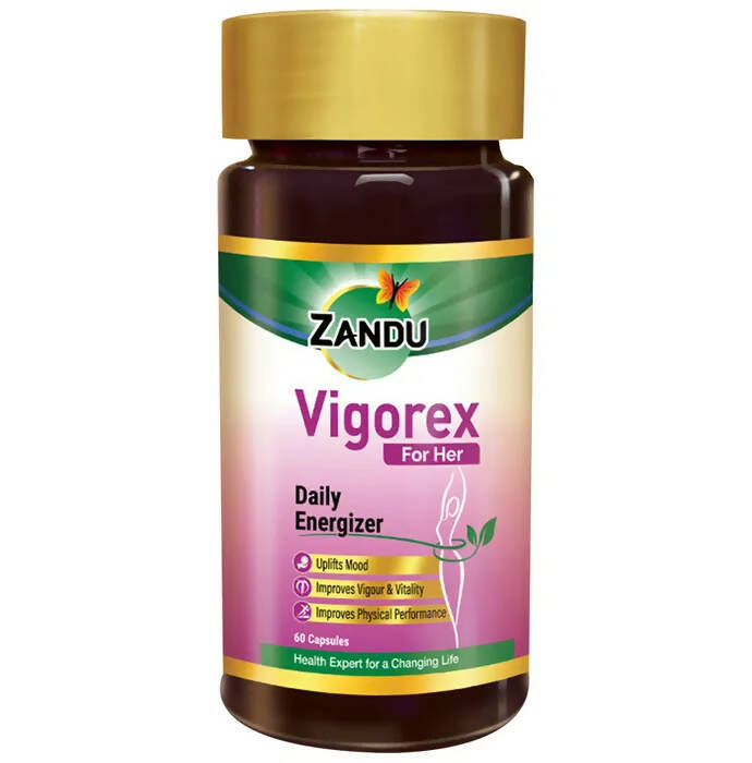 Zandu Vigorex For Her Capsules | Grocsy