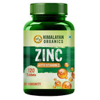 Himalayan Organics Zinc With Vitamin C Tablets | Grocsy