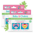 BabyChakra 100% Natural Mosquito Repellent Patches | Grocsy