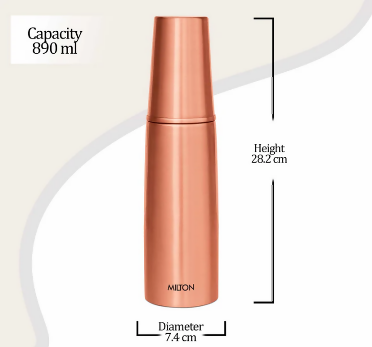 Milton Copper Combo Water Bottle | Grocsy