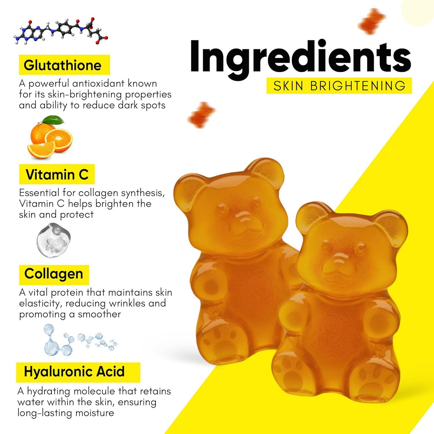Masofta Skin Brightening Gummies | Grocsy